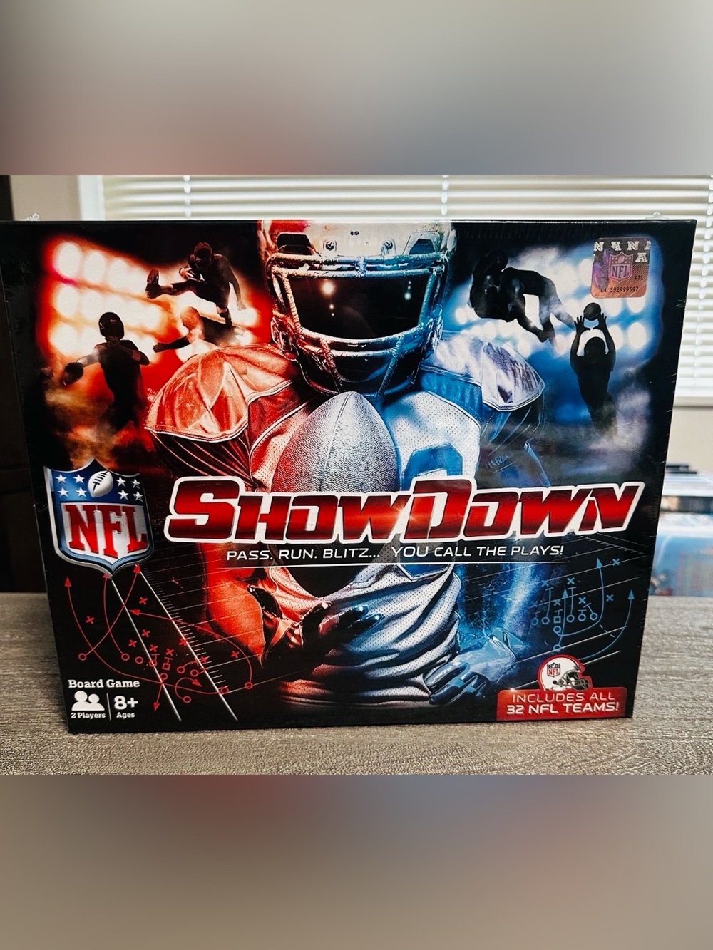 Buffalo Games NFL ShowDown Board Game 2 Players Ages 8+ All 32 NFL Teams